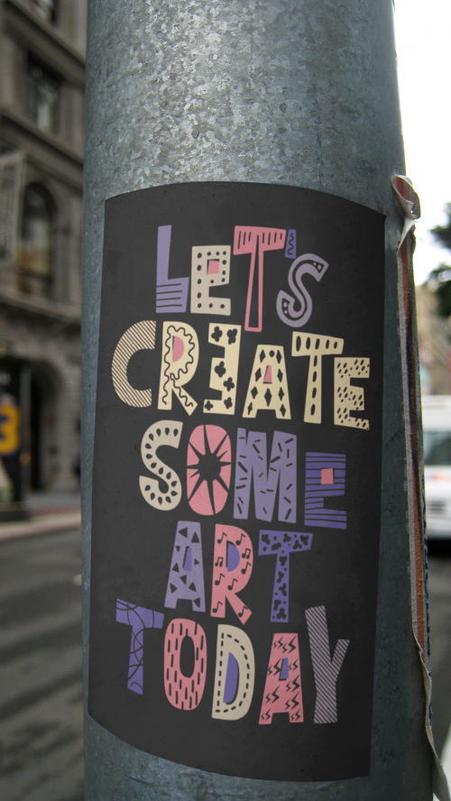 Let's create some Art today - Plotterdatei