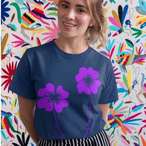 Blumen mit Message - Plotterdatei