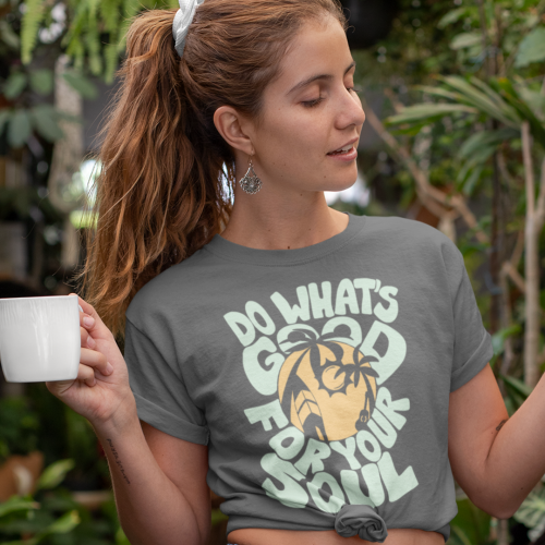 Do what's good for your soul Beach-Life - Plotterdatei