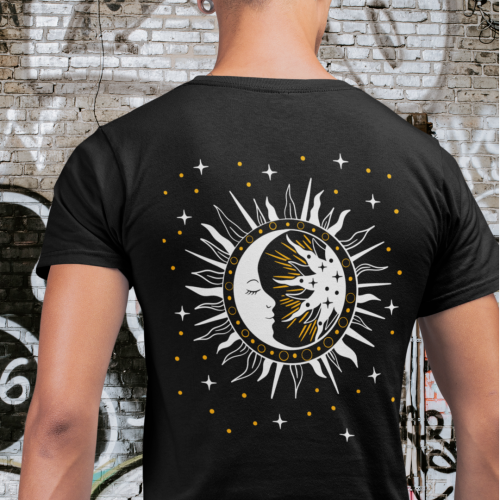 Mond und Sonne - Plotterdatei