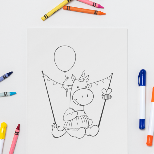 Cuties Einhorn - Plotterdatei