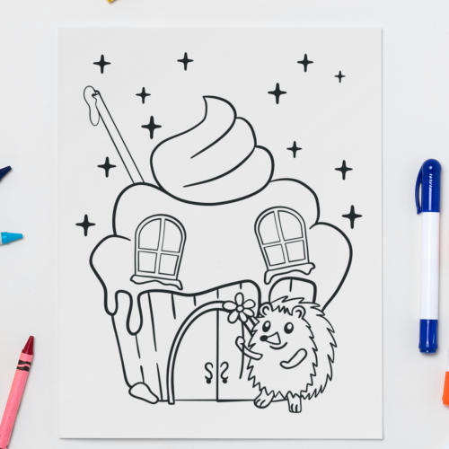 Cuties Eis mit Igel - Plotterdatei