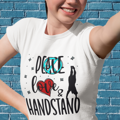 Peace Love Handstand - Plotterdatei