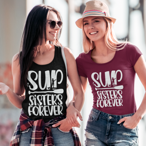 SUP Sisters Forever - Plotterdatei