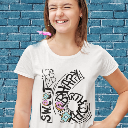 Sweet Sixteen Geburtstag - Plotterdatei