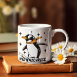 Lustiges Pinguin Bundle - Plotterdatei Skifahren Fallschirmspringen
