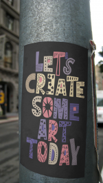 Let's create some Art today - Plotterdatei