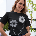 Blumen mit Message - Plotterdatei