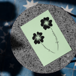 Blumen mit Message - Plotterdatei