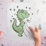 Kleiner Dino - Plotterdatei