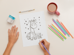 Cuties Giraffe - Plotterdatei